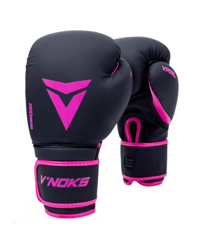 Боксерські рукавички V`Noks Ultima Black Fuxia